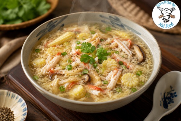 Soup cua bắp non