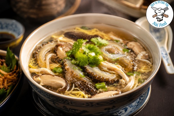 Soup hải sâm đông cô