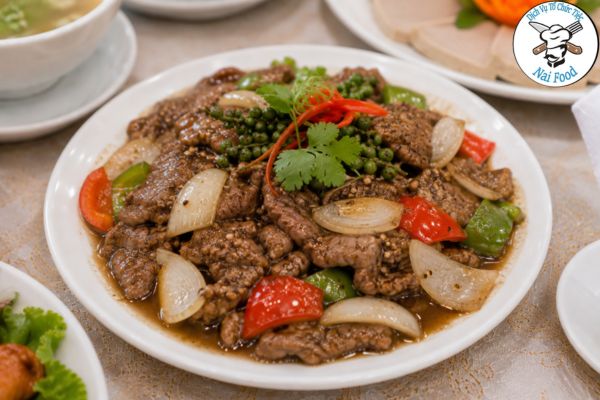 Bò sốt tiêu đen