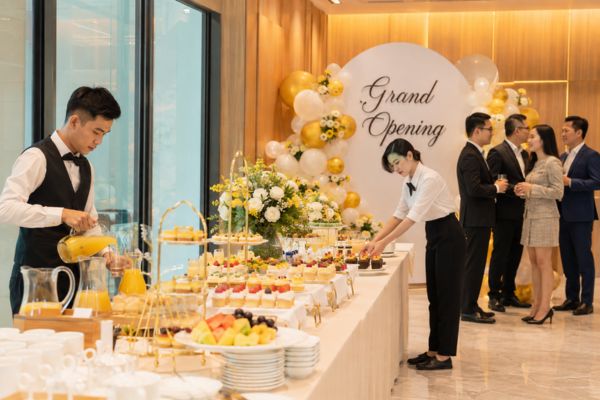 Dịch vụ tổ chức tiệc ngọt khai trương uy tín