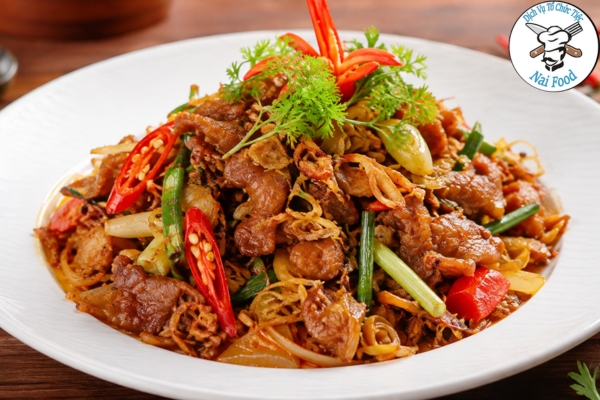 Heo rừng xào sa tế