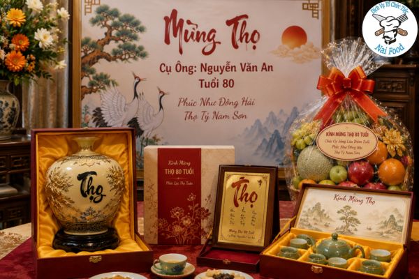 Quà tặng mừng thọ ý nghĩa