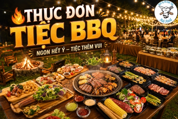 Thực đơn BBQ dành cho tiệc tất niên.