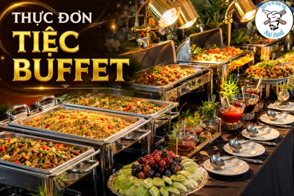 Thực đơn buffet dành cho tiệc tất niên công ty