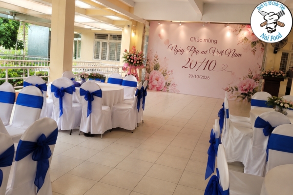 Các lý do nên chọn dịch vụ đặt tiệc 20/10 của Naifood