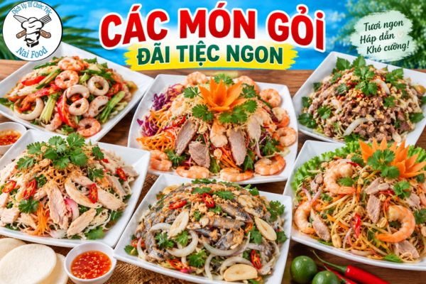 Các món gỏi đãi tiệc ngon