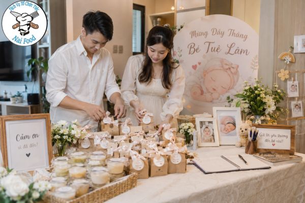 Chuẩn bị quà tặng & kỷ niệm.