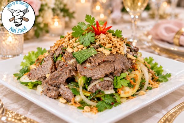 Gỏi bò bóp thấu.