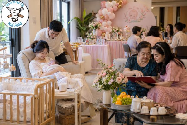 Những lưu ý quan trọng khi làm tiệc đầy tháng.