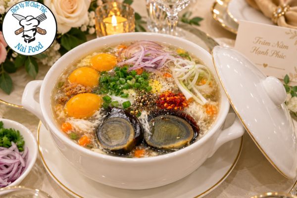 Súp cua trứng bắc thảo.