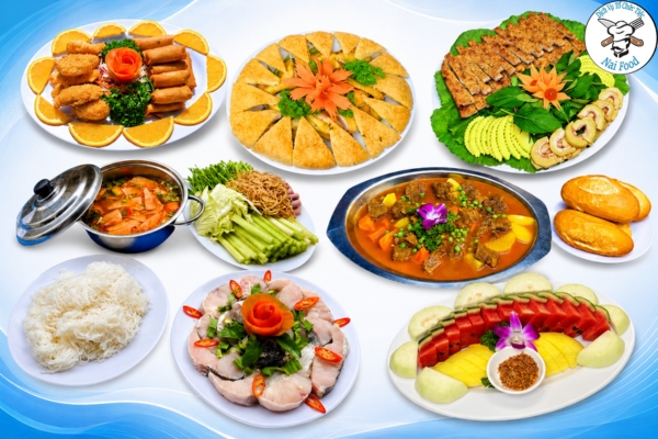 Thực đơn đãi tiệc mặn 10