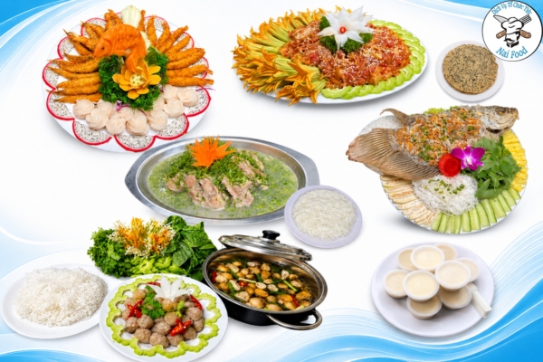 Thực đơn đãi tiệc mặn 11