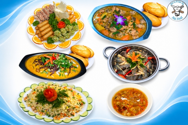 Thực đơn đãi tiệc mặn 15