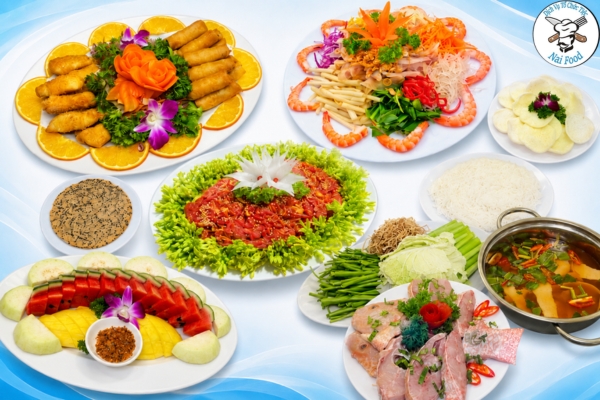 Thực đơn đãi tiệc mặn 2
