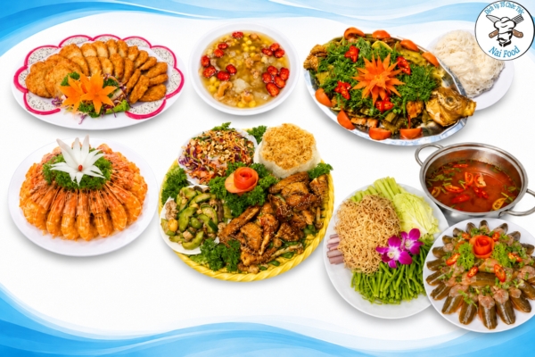 Thực đơn đãi tiệc mặn 20