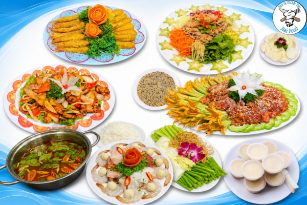 Thực đơn đãi tiệc mặn 4