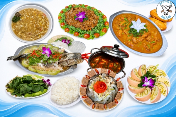 Thực đơn đãi tiệc mặn 7