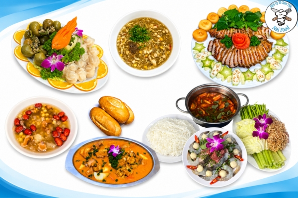 Thực đơn đãi tiệc mặn 9