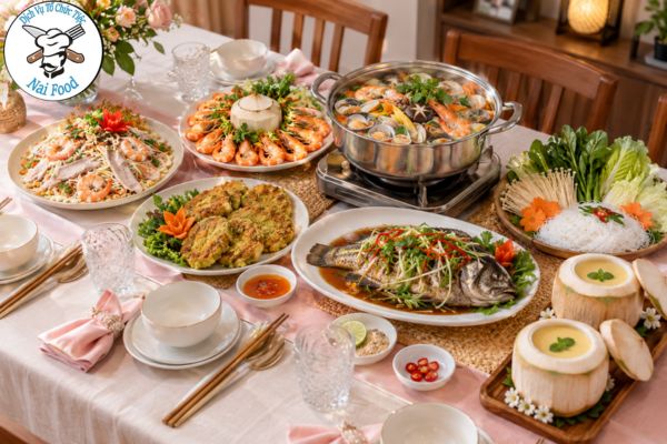 Lựa chọn thực đơn tổ chức tiệc đầy tháng