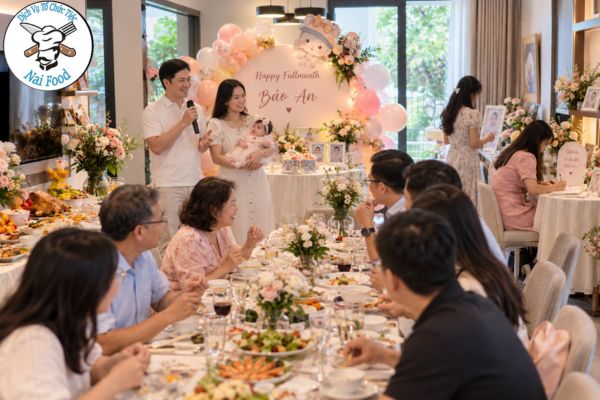 Trong buổi tiệc