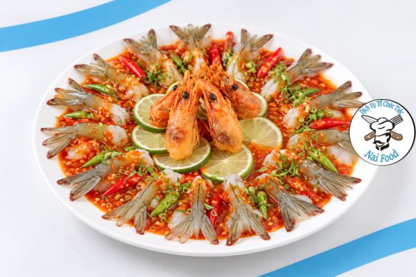 Tôm sốt thái.