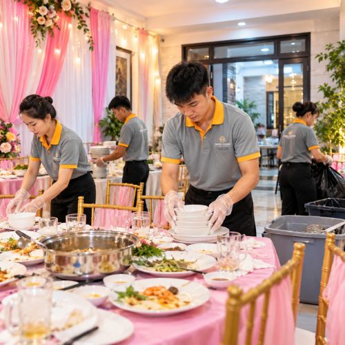 Dọn Dẹp Sau Tiệc